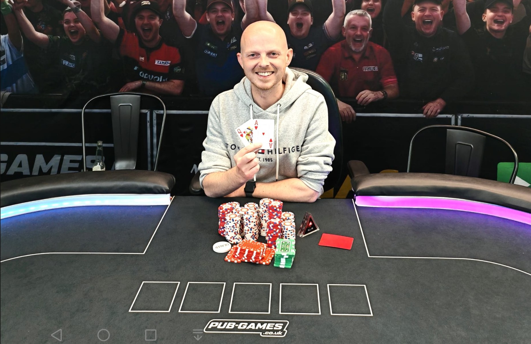 Poker winner — Pub-Games.co.uk